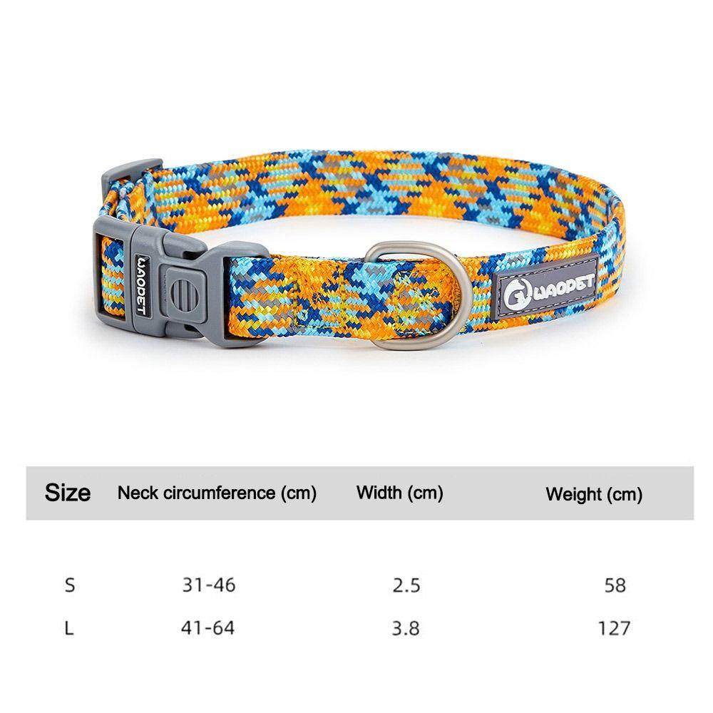Светоотражающий ошейник для собак в ночное время Нейлоновые ошейники для кошек Аксессуары для домашних животных Ошейник для выгула собак Pet