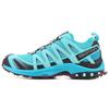 SALOMON XA Pro 3D V9 Abrasion Resistant Breathable Low top Mountaineering Hiking Shoes Women's Blue Sneakers 400896