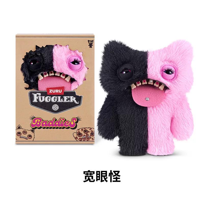 Кукла-плюш Fuggler Baddies Серия Уродливый Кавайный Зубастый Монстр Зубные Аксессуары Новая Забавная Тенденция Подарок на День Рождения Игрушка