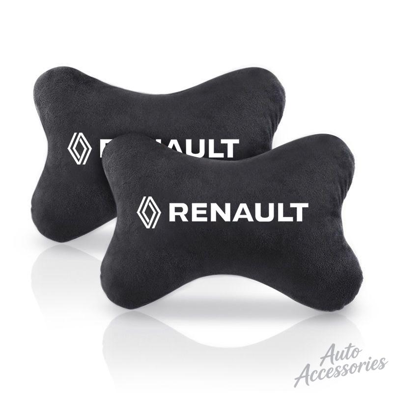 Car Seat Headrest Rest Neck Pillow Cushion Seat Belt Shoulder Pad For Renault Clio Sandero Captur Megane 4 E-tech Scenic Austral AA27