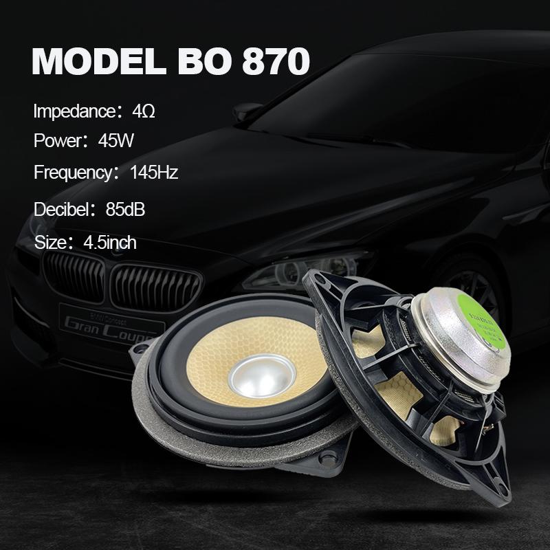 Музыкальный стереодинамик, среднечастотный твитер для BMW F10 F20 F30 E90 E92 E60 E70 E87 G20 G30, центральный динамик сабвуфера, аудиодинамик