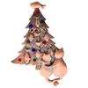 New New Alloy Rhinestone Christmas Tree Brooches For Women Cute Animal Cats And Fish Brooch Pins New Year Christmas Gift