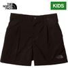 The North Face Field UV Size 130 Girls' Culottes, Water-Repellent, Protection, Black,