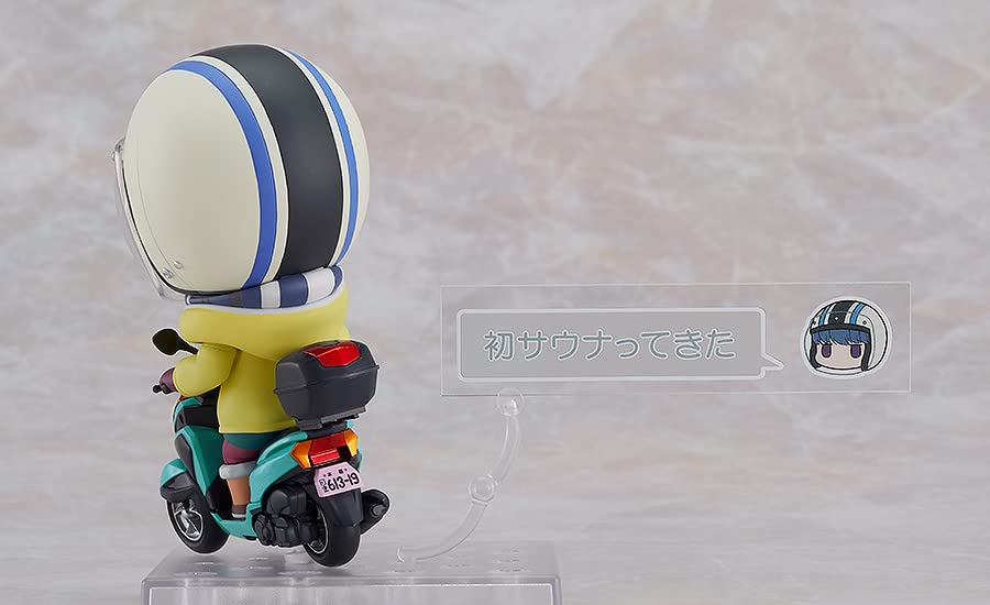 Nendoroid Shima Rin Bike Пластиковая окрашенная подвижная фигурка G12909 Yurucamp Трехколесная версия. Немасштабируемый