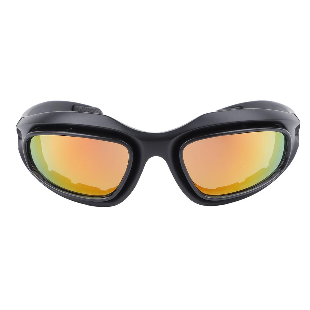 Polarized Motorcycle Riding Goggles Reduce Glare Full Frame Windproof Cycling Glasses with