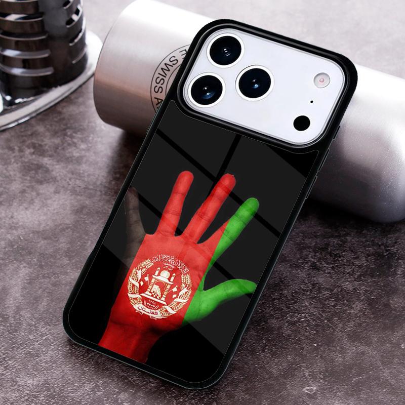 Афганский Афганистан Флаг Свобода Чехол для Телефона Для iPhone 17 16 15 14 13 12 11 Pro Max Plus 17Air Мягкий Силиконовый Чехол