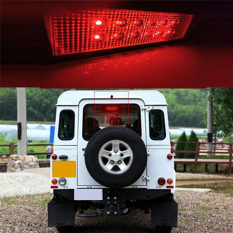 Оригинальный светодиодный задний стоп-сигнал/габаритный огонь LR044451LEDR для Land Rover Defender Discovery 1990-2016, дополнительный стоп-сигнал высокого уровня