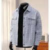 Осенняя мужская винтажная клетчатая куртка Мужские модные повседневные уличные пальто Мужское пальто оверсайз в корейском стиле Мужская верхняя одежда Харадзюку