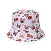 Trendy Pet Print Sun Hat For Women Fisherman Hat With Short Brim