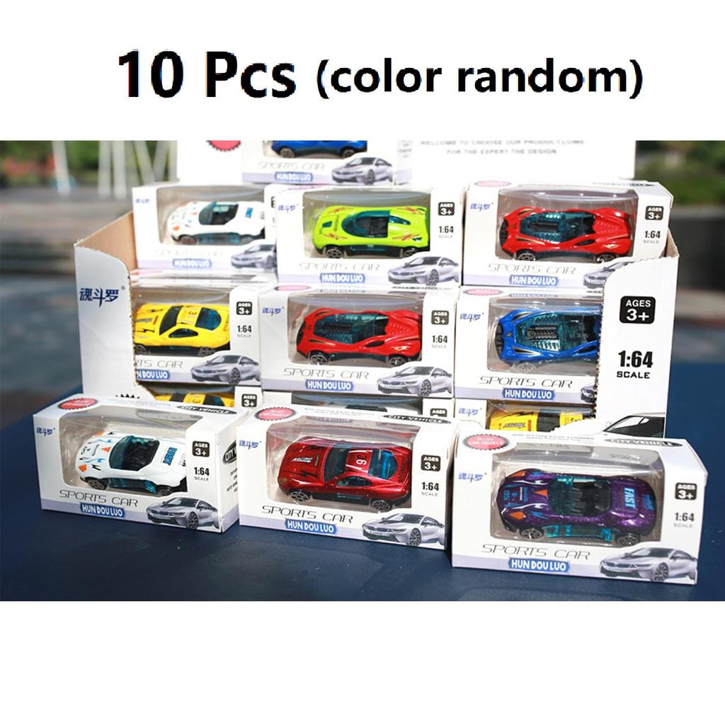 Модель автомобиля из сплава 60 шт.