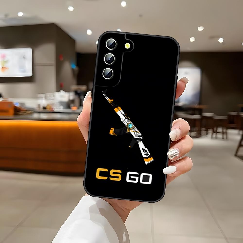 Игровой чехол для телефона CSGO с матовой печатью Printstream для Samsung S24 Ultra S22 S23 S25 S20 Fe S21 Plus A54 A34 A16 A53 Задняя крышка