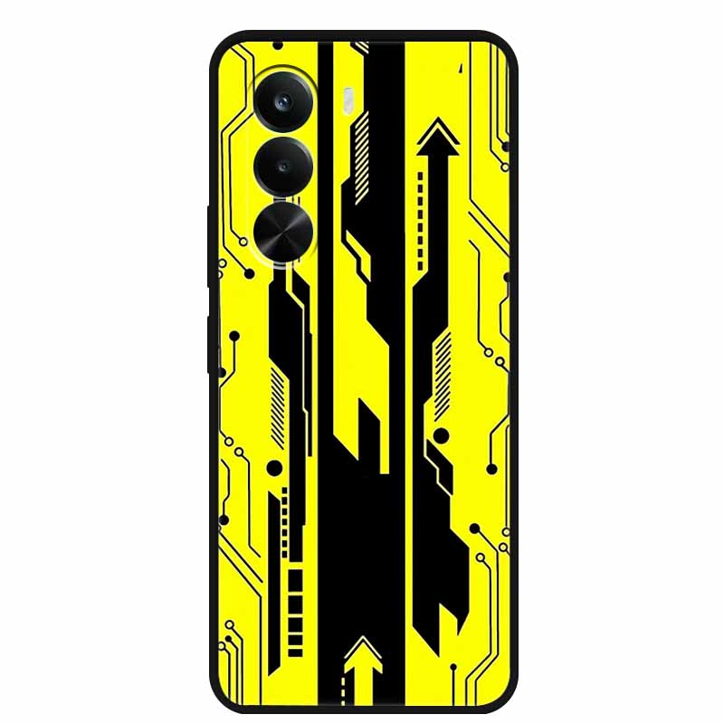 Чехол для Realme P4x P4 x 5G Global Мягкий Силиконовый Защитный TPU Чехол для Телефона для Realme P4x 5G Роскошный Мультяшный Новый Задний Чехол Coque