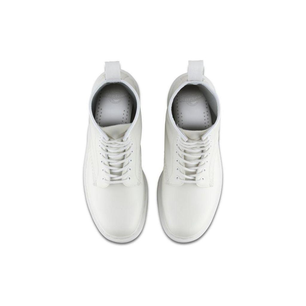 Доктор. Martens 1460 Mono Белые Унисекс Кроссовки из Гладкой Кожи 14357100