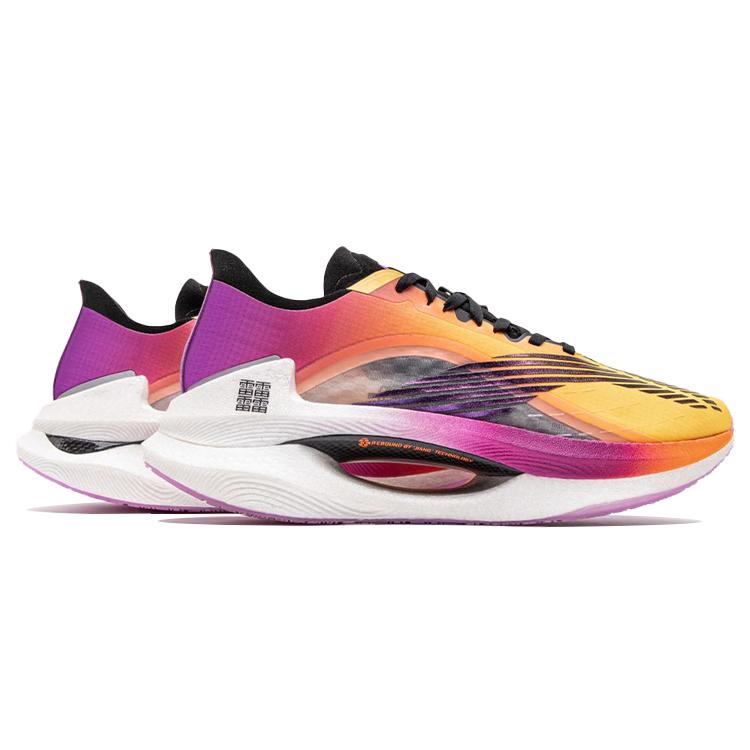 Li Ning Shadow 1.0 Амортизирующие Скользкие Устойчивые к истиранию Низкие Беговые Кроссовки Женские Буйный Оранжевый ARHQ262-1