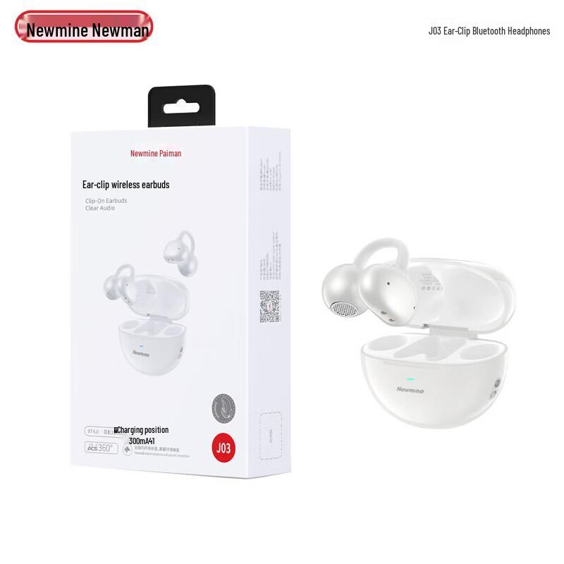 Bluetooth-наушники Newmine J03 с клипсой OWS