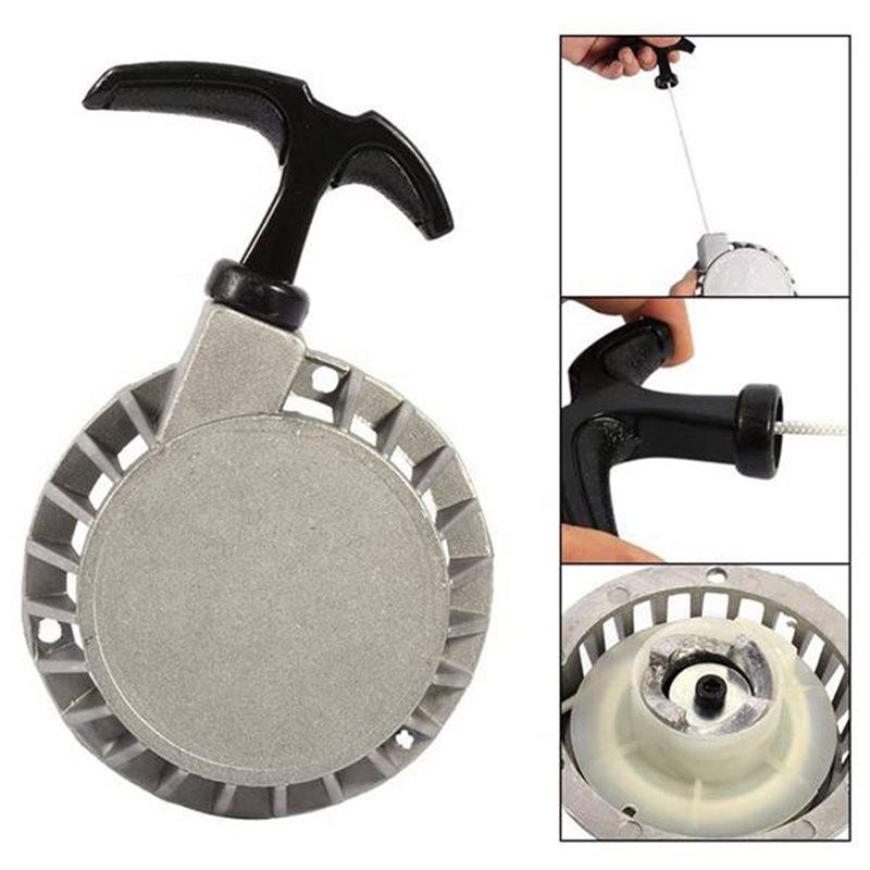Aluminum Pull Starter For 47Cc 49Cc 2 Stroke Pocket Bike Mini Moto ATV Quad Dirt Pit Bike Recoil Start Components