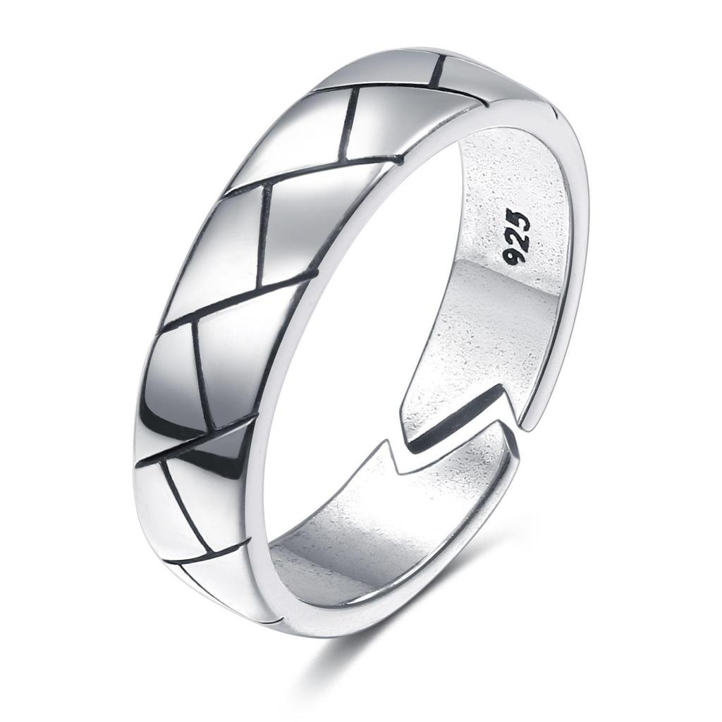 Exaggerated Punk-Style European & American Metal Couple Rings