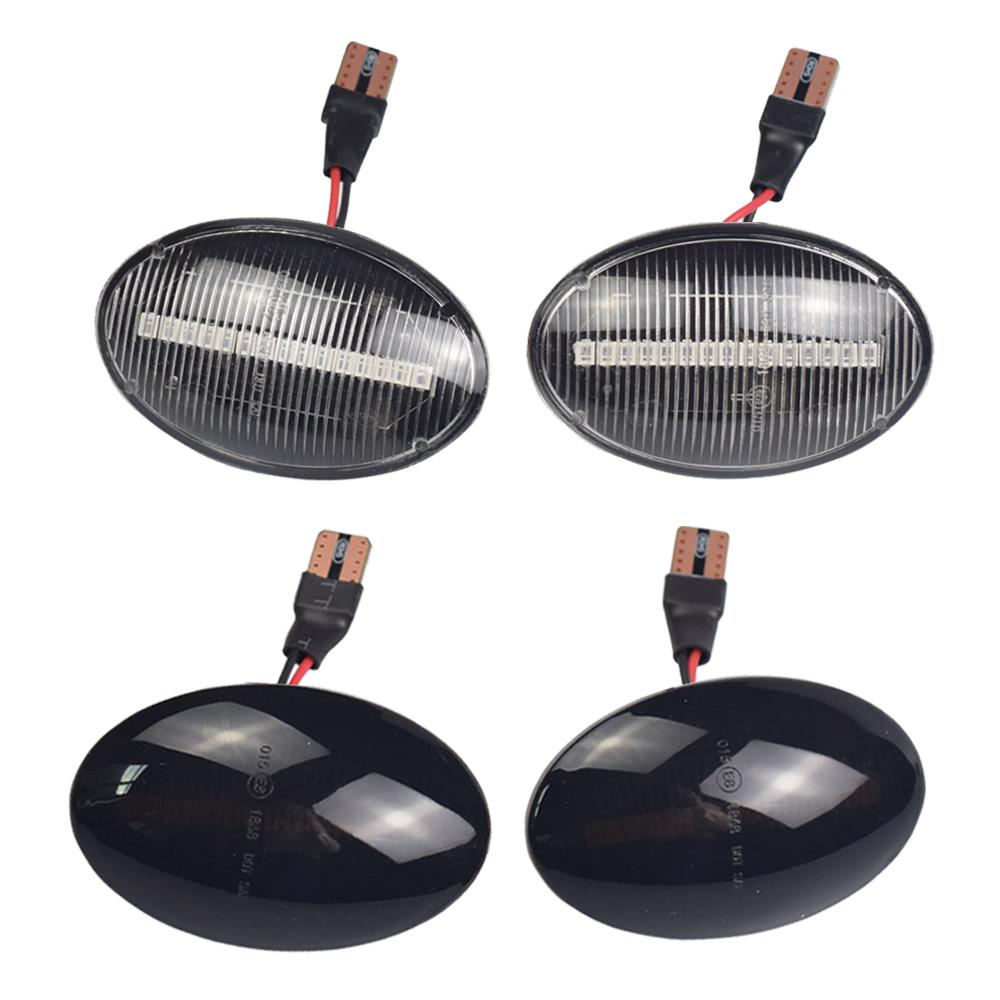 2 шт. автомобильный динамический светодиодный боковой габаритный указатель поворота для Opel Corsa BC Astra F Combo BC Meriva A Car