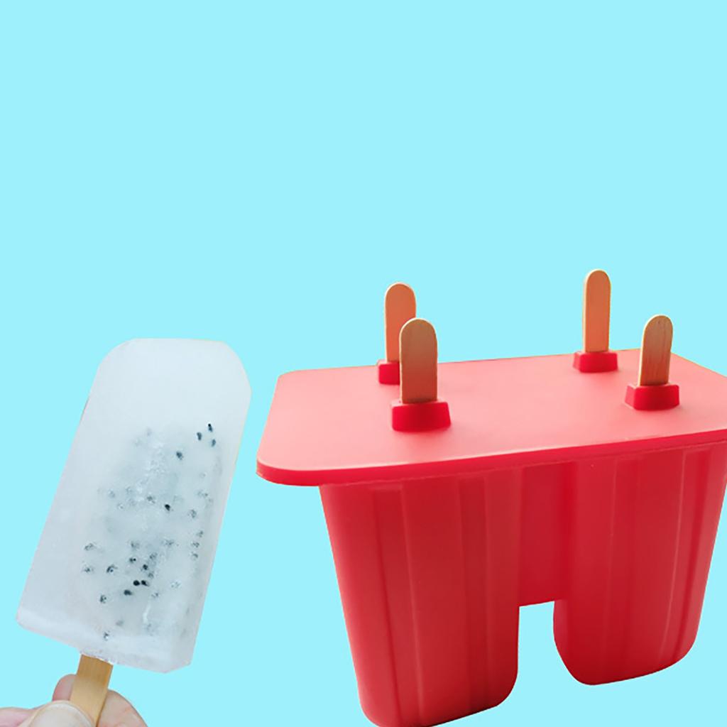DIY Silicone Ice Making Ice Box Popsicle