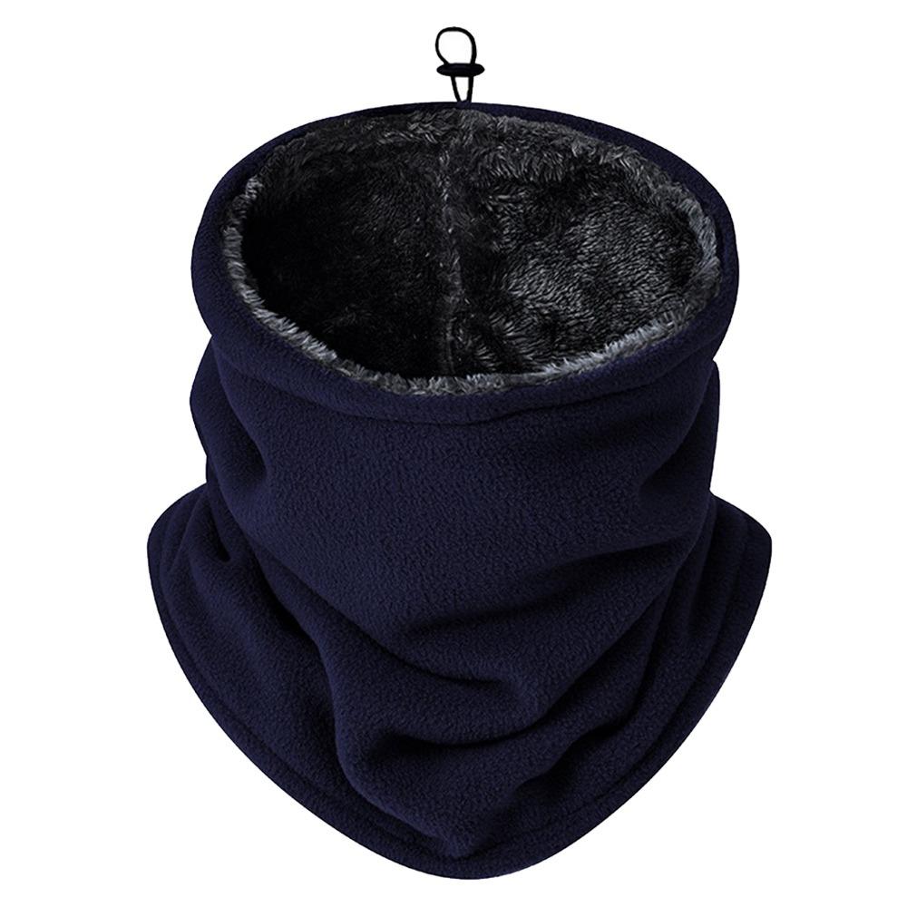 Fleece Lining Cycling Neck Warmer Thickened Neck Scarves Outdoor Warmer Fake Collar  Men Women