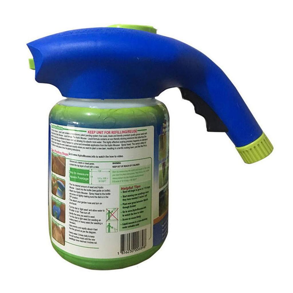 Sprayer Household Hydro Bottle Seeding System Liquid Spray Device Wide Mouth Garden Grass Care