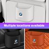 BBKH5 Leather Car trash can, door hanging storage box For BMW 1 3 5 7 Series E40 E60 E70 F40 F48 E90 G20 G30 G32 X1 X2 X3 X5 X4 X6 X7