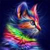 5D Diy Diamond Painting Painted Cat Diamond Embroidery Cross Stitch Home Decor Handmade Gifts