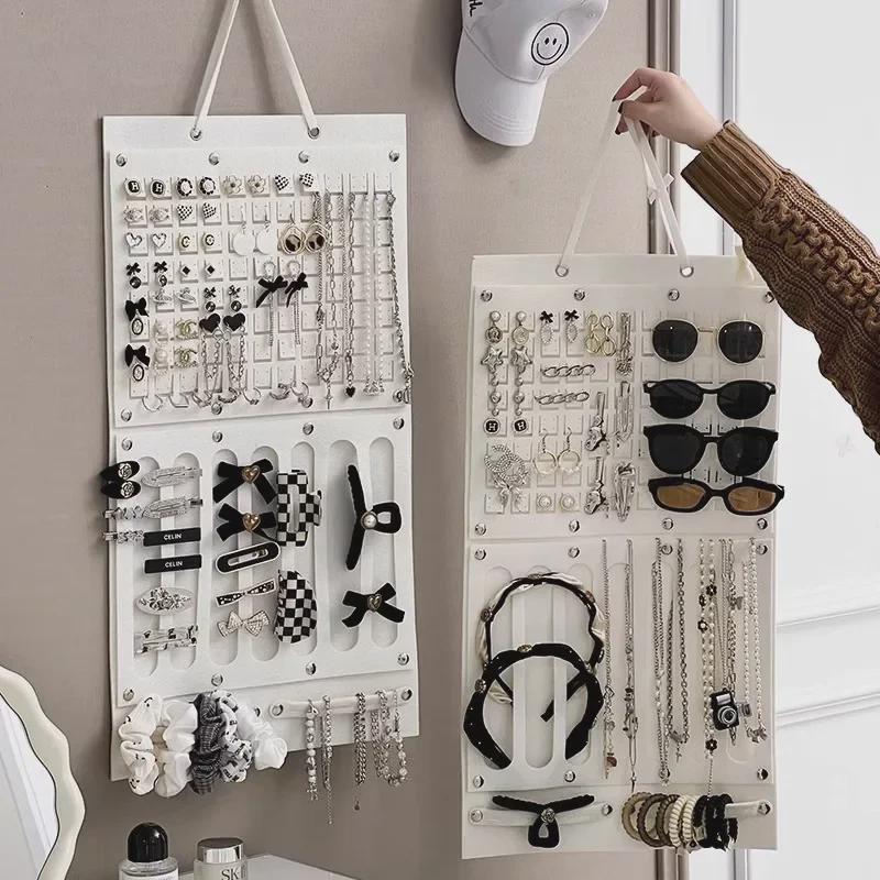 Подставка для ювелирных изделий и аксессуаров для волос с подвесным хранилищем