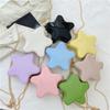 Cartoon Star Shaped Evening Clutch Bag with Strap Party Designer Style Shoulder Purse Children Jelly Clutch Handbag Candy Colors