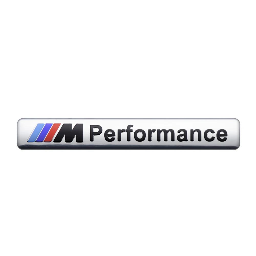 1PCS M Performance Badge Car Sticker Body Trunk Emblem Decoration Auto Refit Decals for Bmw E46 E90 E60 F10 F30 E39 E36 F20 E82 XMZSA1