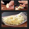 Stainless Steel Garlic Press Manual Ring Garlic Press Kitchen Multi-Functional Household Garlic Press Mashed Garlic