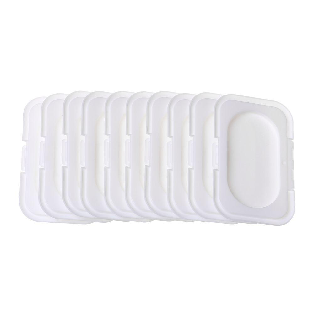 1/5/10 pcs Useful Child Portable Flip Cover Reusable Baby Wipes Lid Tissues Cover