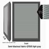 Waterproof Honeycomb Blinds for Inward-Opening Windows: Kitchen, Bathroom, Bedroom Sunshade with Invisible Push-Pull Design