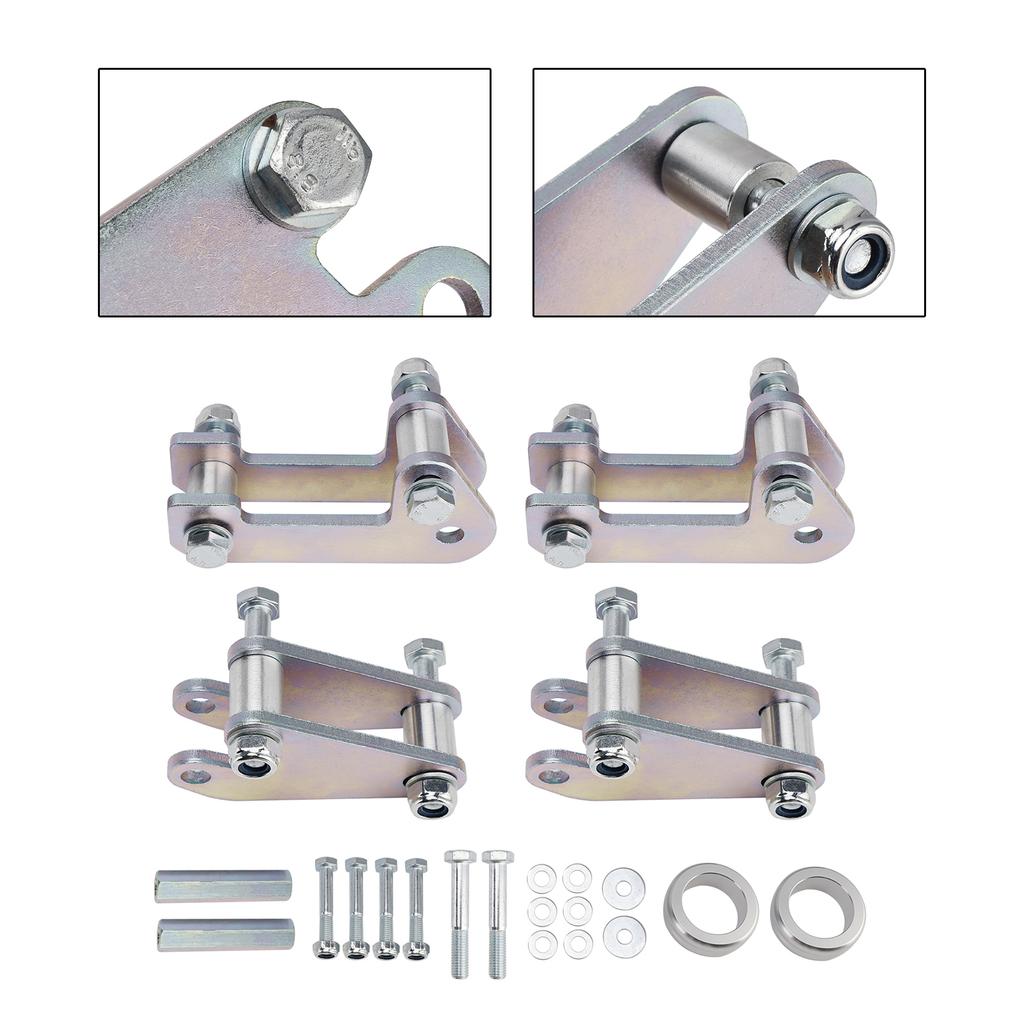 Front & Rear Lift Kit 3" Suspension For Polaris Ranger Xp 1000 Crew 2018-2025