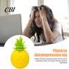Tactile Fidget Tools Fake Pineapple Stress Relief Toy, Realistic Squeeze Toy Slow Rebound Fruit Sensory for Anxiety Reduction Soft Balls