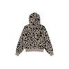 Vans DOTTY LS Sweatshirts Women's Camel Hooded Moderate Regular (Unisex) Sweatshirts VN0A7RO1BLK