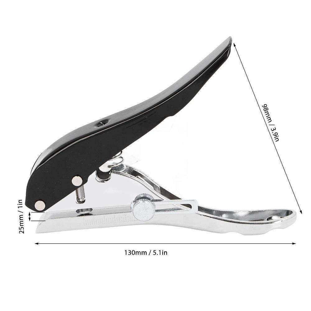 5 Countersunk Drill Bits Hole Punch Pliers Heavy Duty Hole Puncher For Plastic Cardboard