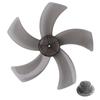 1Pcs 5 Blades Plastic Fan Blade With Nut Cover Table Fanner Accessories  For Standing Pedestal