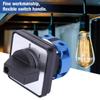 LW26-20 C02/1 Переключатель-селектор 2 положения 4 контакта AC 690В 20А Вращающийся кулачковый селектор Черный Синий Блокируемый тип