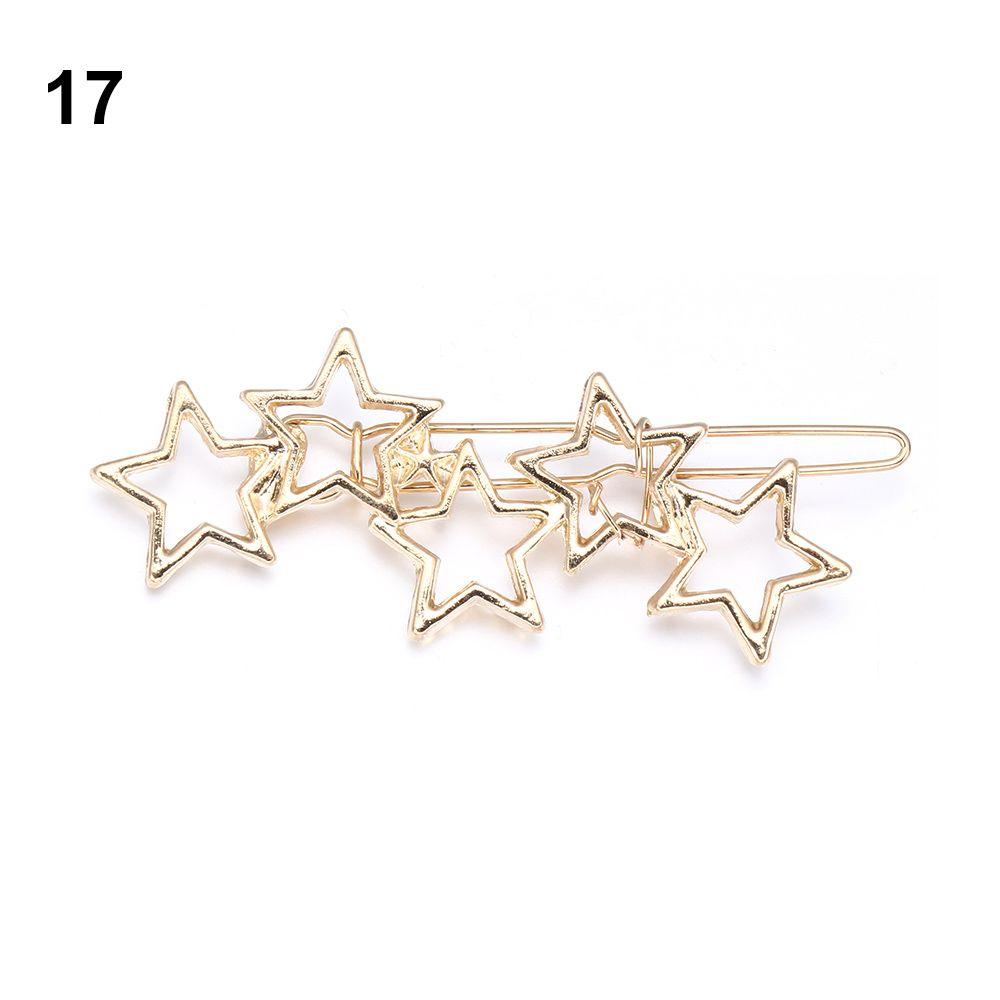 Beautiful Hair Accessories Headwear Hairgrip Snap Barrette Metal Hair Pin Girls Hair Clips