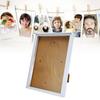 Picture Frame with Bracket sy to Disassemble Plastic Decorative Photo Frame for Dried Flowers Shells