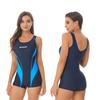 Womens One-piece Suits Rash Guard Shorty Wetsuits Swimsuit Sleeveless Removable Pads Open Back Swimwear Surfing Beachwear