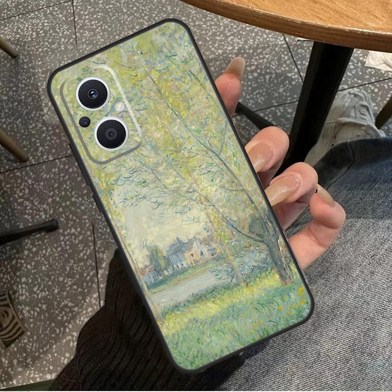 Клод Моне крутой чехол для OPPO Reno 8T 2Z 4Z 5Z 10 4 5 6 7 8 Lite OPPO Find X2 X3 Neo X6 Pro X5 Lite