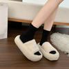 Европейская станция кросс Мао Мао тапочки 2025 осень и зима новый универсальный модный корейская версия верхняя одежда толстая подошва Мао Мао швабра