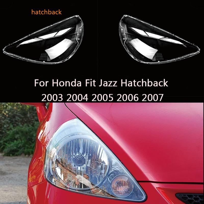 Для Honda Fit Jazz Хэтчбек 2003 2004 2005 2006 2007 передний Автомобильный Фонарь Фары Покрытие Линза Корпус Лампы Абажур Фары Свет