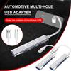 Адаптер-распределитель USB Type-C на USB, многопортовый хаб, автомобильные аксессуары для Tesla Model 3 Y X S 2022 2021, контейнеры для центральной консоли