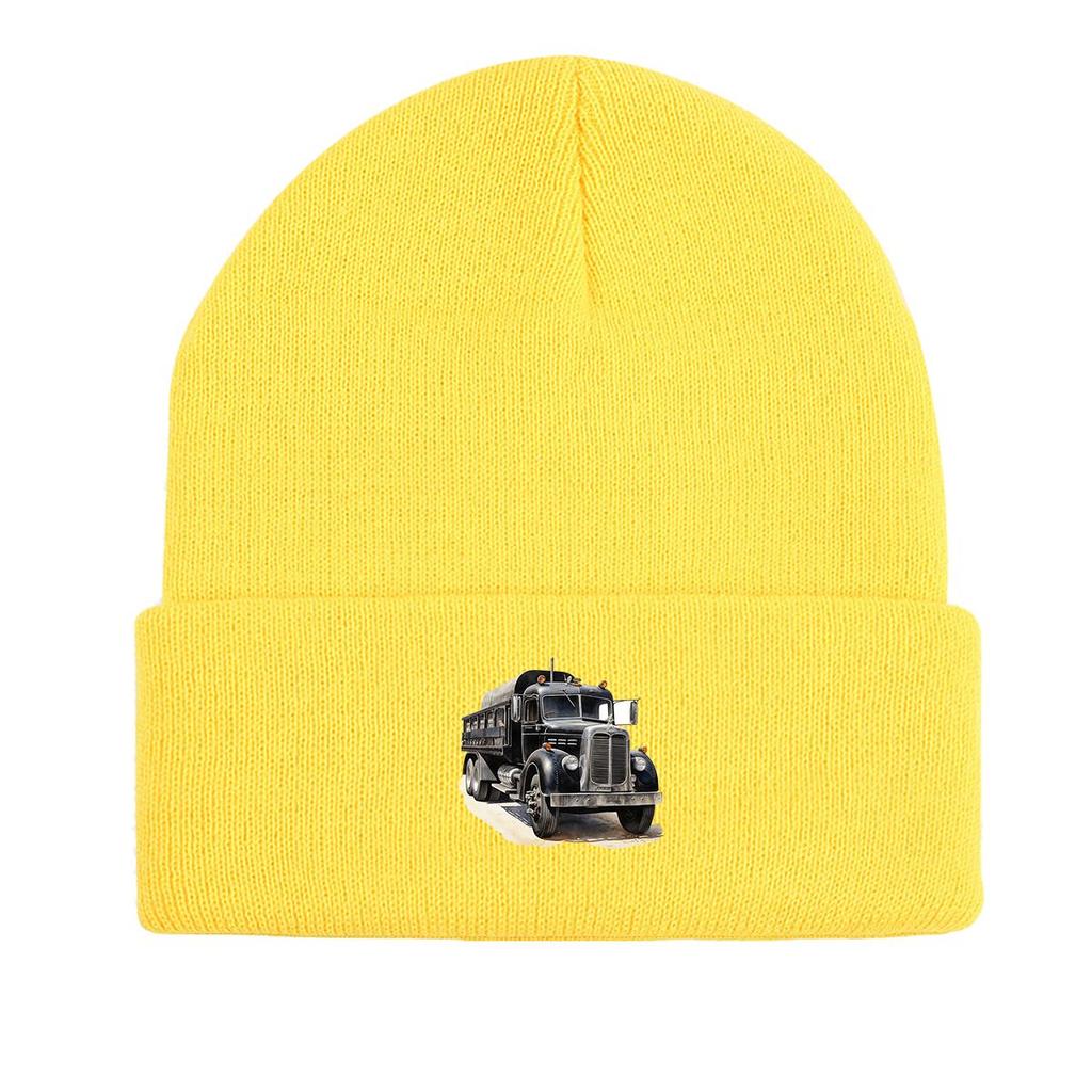 Реалистичная вязаная зимняя шапка-бини с пикапом, шапка-череп, универсальный осенний головной убор, вязаная шапка-бини