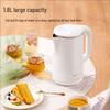 AUX Electric Kettle: Portable, Automatic Temperature Control, Insulated, Compact for Dorm Use.
