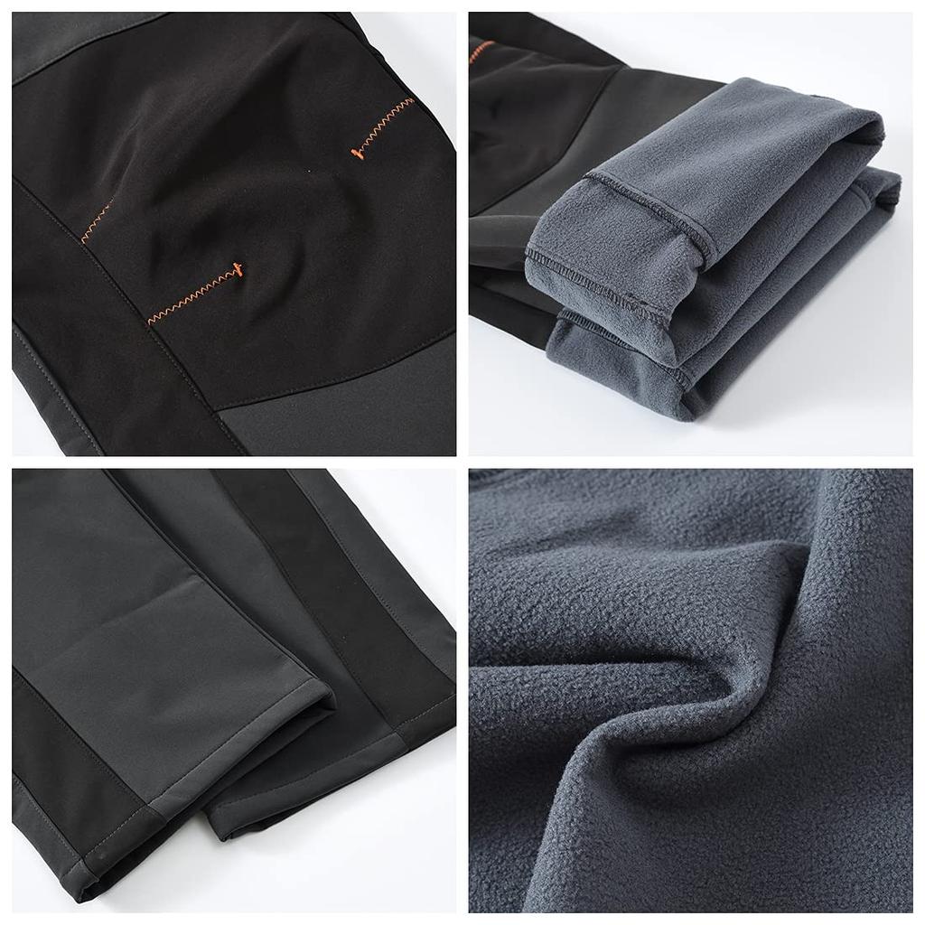 Альпинизм Открытый Длинные матовые холодные и спортивные рабочие брюки 02 L [YSENTO] Осенние/зимние брюки, мужские брюки, водонепроницаемые, подкладка, плотные, дышащие,