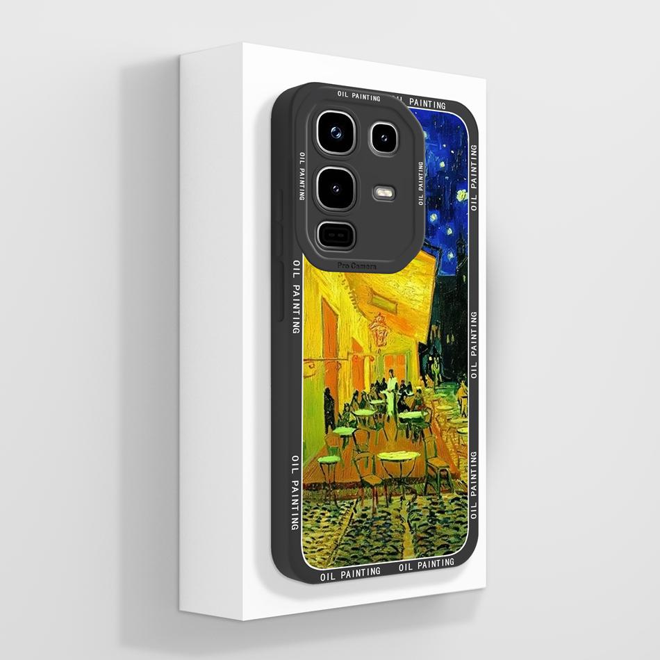 Чехол для телефона infinix Note 50 Pro Plus 50X 50S Стильный Ударопрочный Funda Для infinix Note50 Pro+ Мягкая Задняя Крышка из Жидкого Силикона